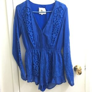 The jet set diaries gypsy romper in majorelle